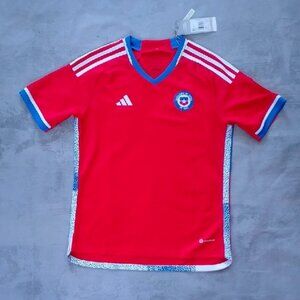 Adidas Federación De Futbol De Chile Aeroready Soccer Jersey